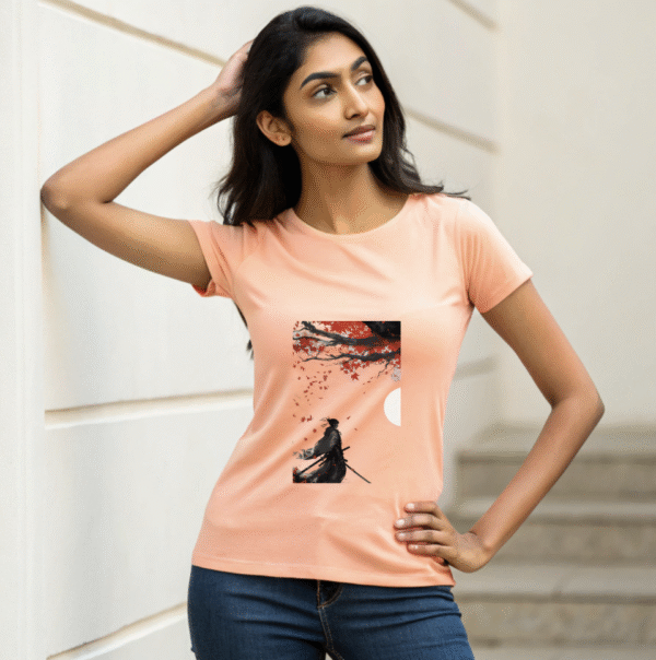 "Samurai Autumn " T-shirt - Image 4